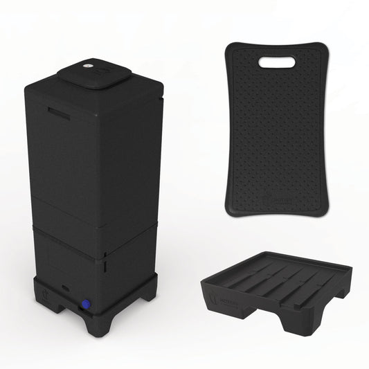 HOTBIN Product Bundle with Plinth and Garden Kneeler