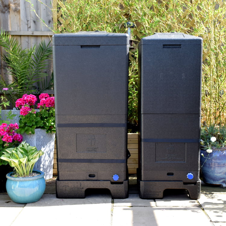 HOTBIN Mini and 200 Litre bins Comparison imagge