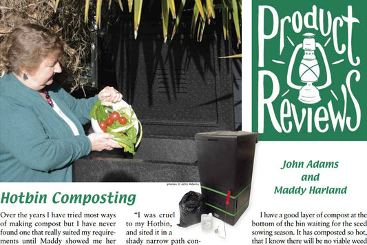 Permaculture Magazine Reviews the HOTBIN Composter